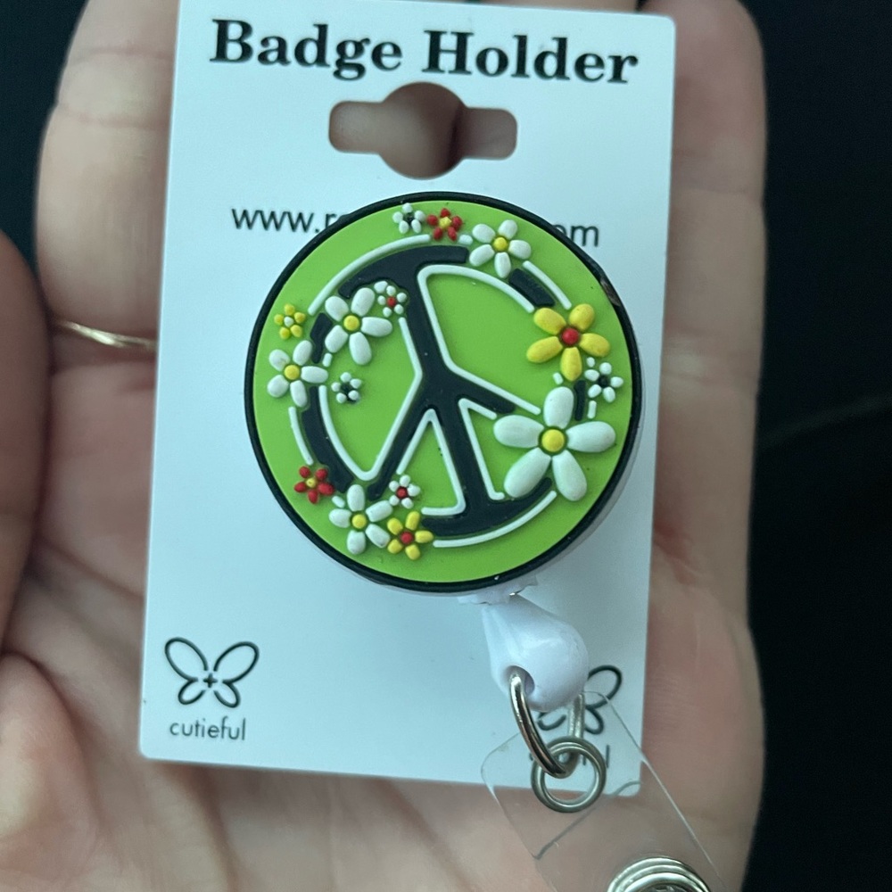 Badge for work